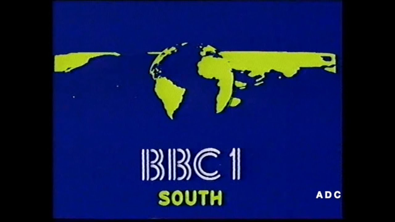 BBC1 announcer Roger Maude, Children's menu & BBC1 South Bruce Parker 27th October 1983
