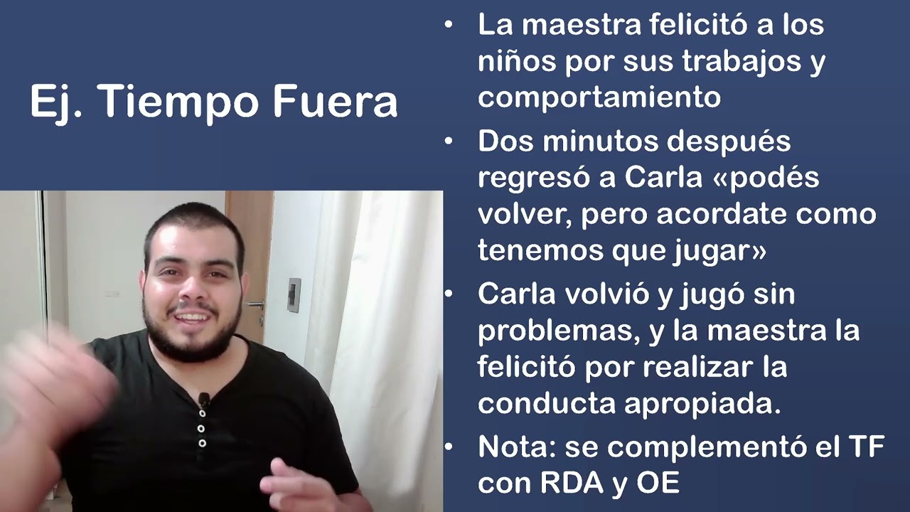 19- Tiempo Fuera- Modificación de Conducta