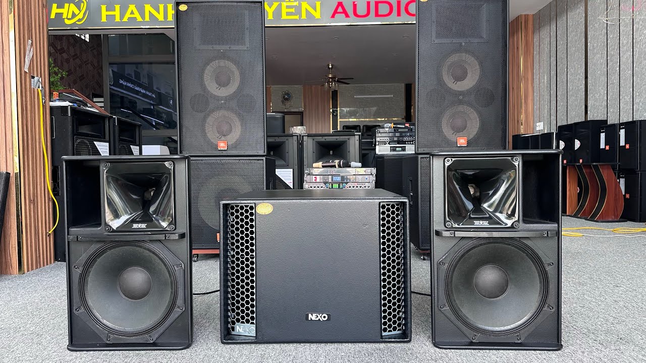 Loa châu âu nó hơn ở cái tầm. Loa Nexo Ps 15r2. Súp Nexo Ls 18. Đt 0936.583.140///0368.028.299