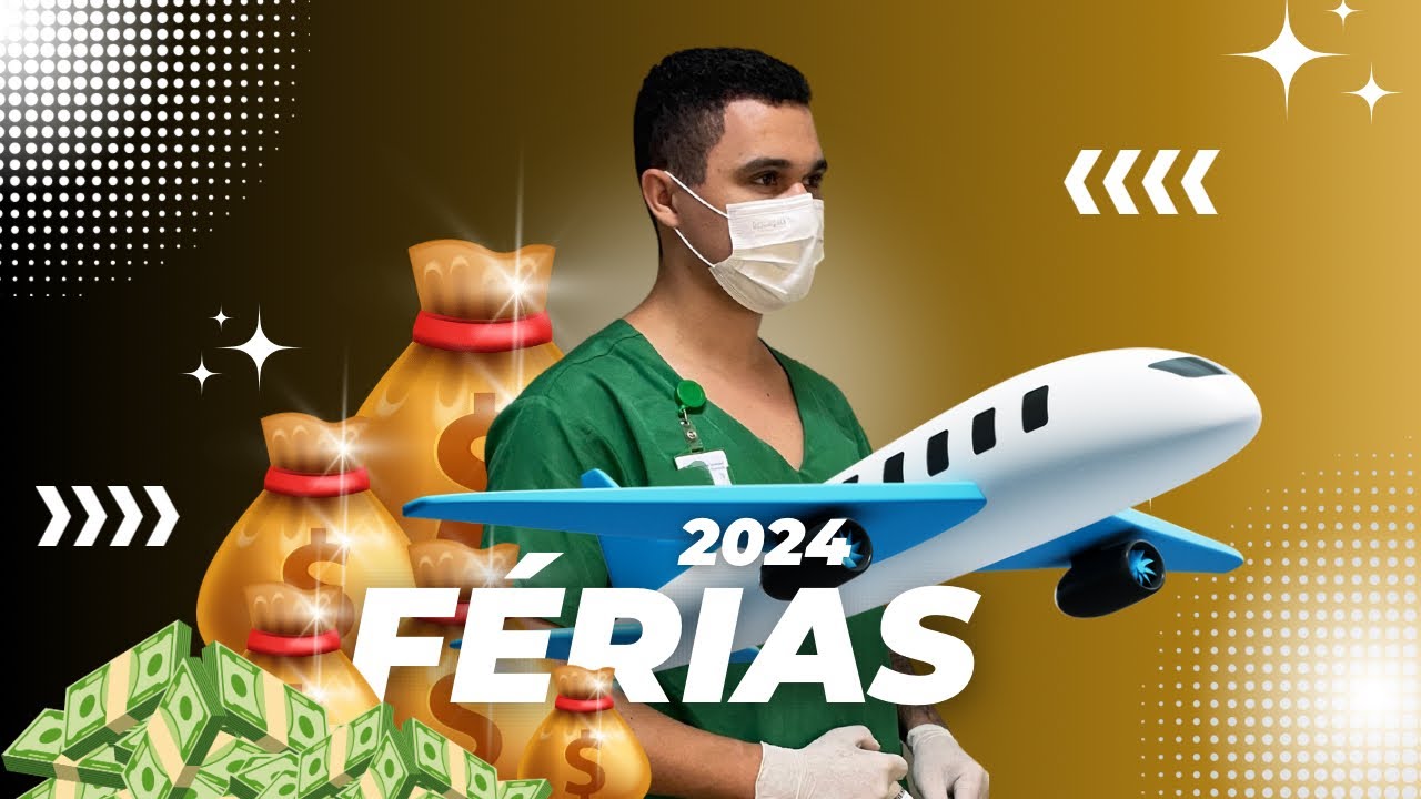 Quando eu recebi de ferias em 2024 ✈️💰🤑 - Técnico de Enfermagem.
