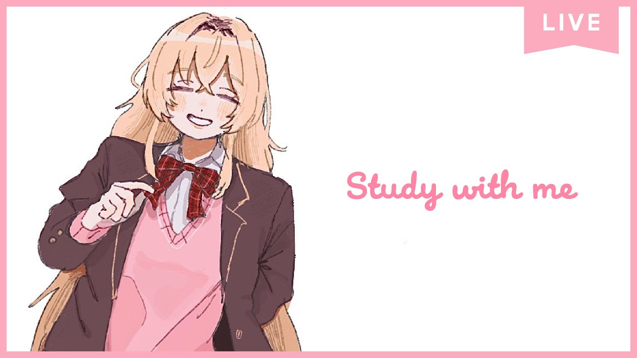 【 Study with me 】休日自習室 ☕長時間 いっしょに勉強&作業【 にじさんじ / 家長むぎ 】