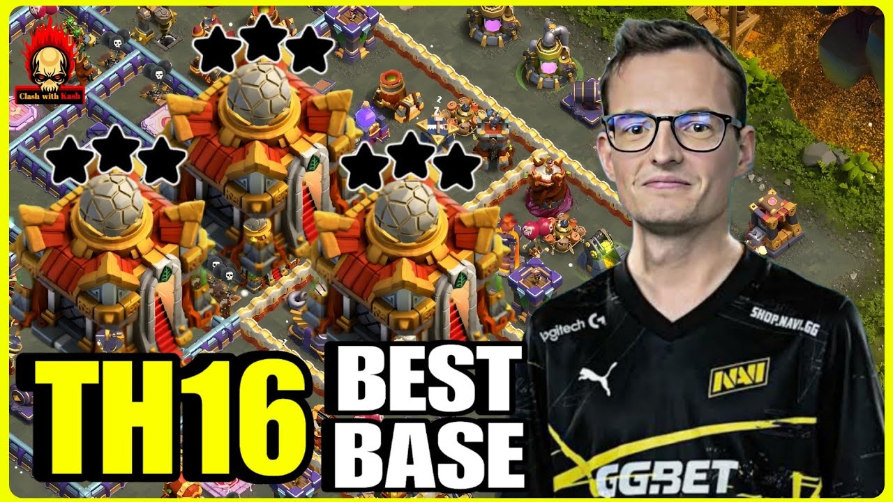 NEW *ANTI 2* STAR TH16 BASE ! ANTI ROOT RIDER & SUPER ARCHER BASE ! NEW TH16 BASE LINK 2024