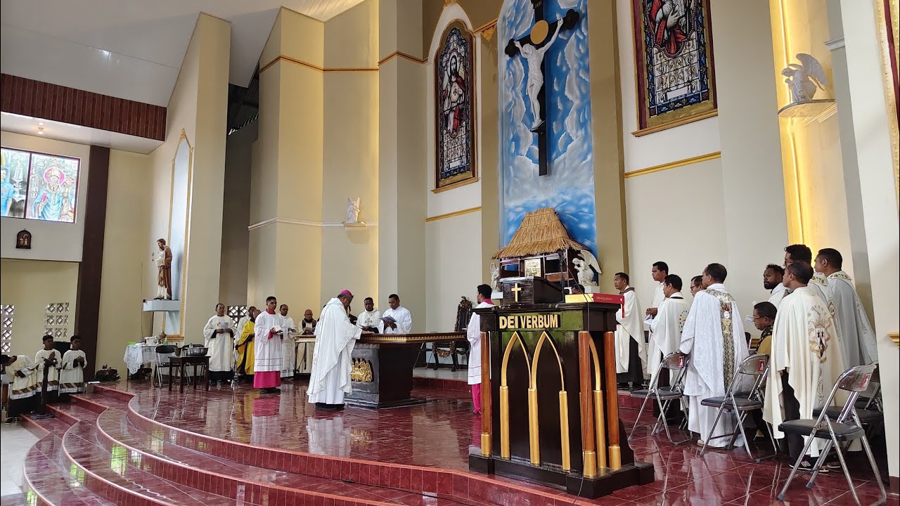 Dedikasi Gereja Paroki Maria Kusuma Karmel - Bu Nuaria | Selasa, 14 Oktober 2025