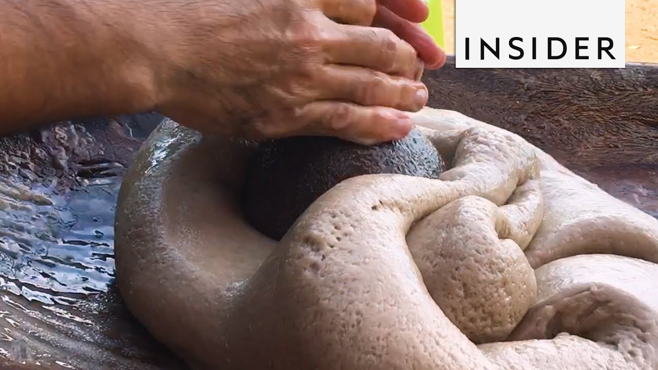 Poi Hand-Pounded To Perfection In Hawaii