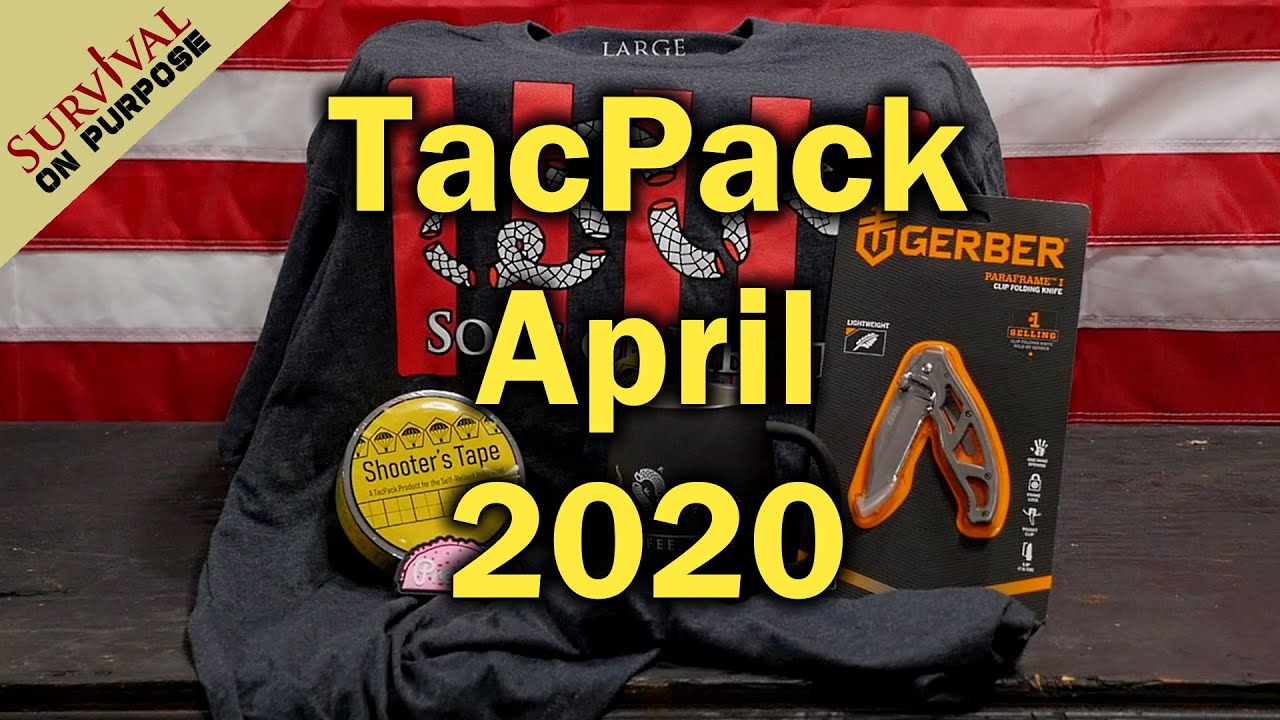 TackPack April 2020 Unboxing