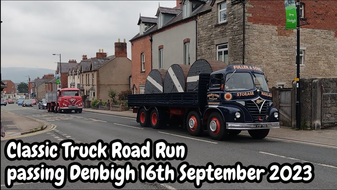 Heart of Wales lorry road run passing Denbigh 16.09.2023 - lorry lorries truck commercial vehicles
