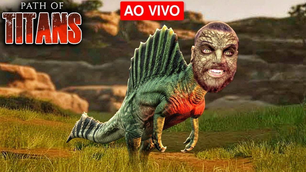 meteno um SPINOSSAURO no PATH OF TITANS - Servidor APOGEU !discord #137
