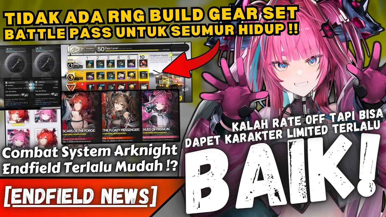 GAK ADA RNG DI ARKNIGHT ENDFIELD !! Combat System, Performa Game, Banner, BP DLL - ENDFIELD NEWS