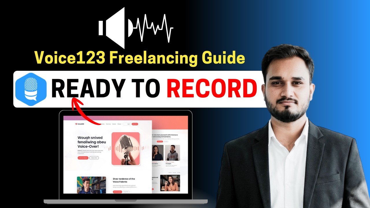 Voice123 Account Kaise Banaye | Freelancing Voice Jobs Guide for Beginners