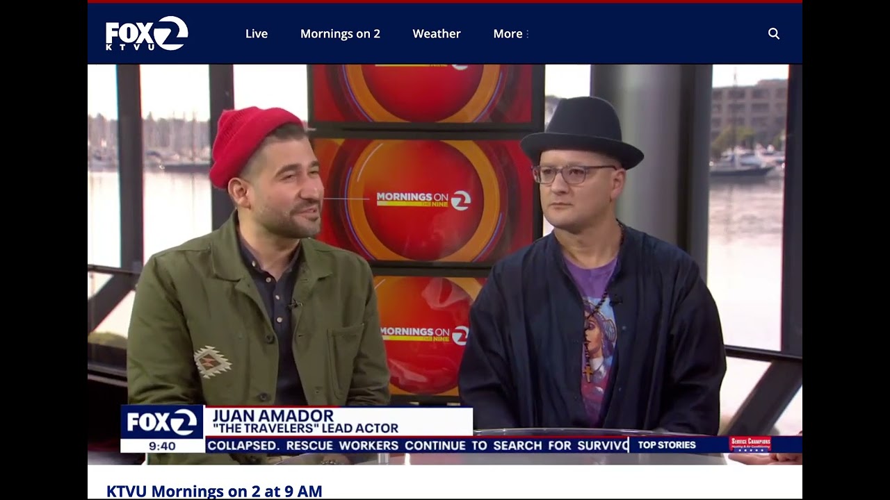 Sean San Jos&eacute; and Juan Amador talk The Travelers KTVU