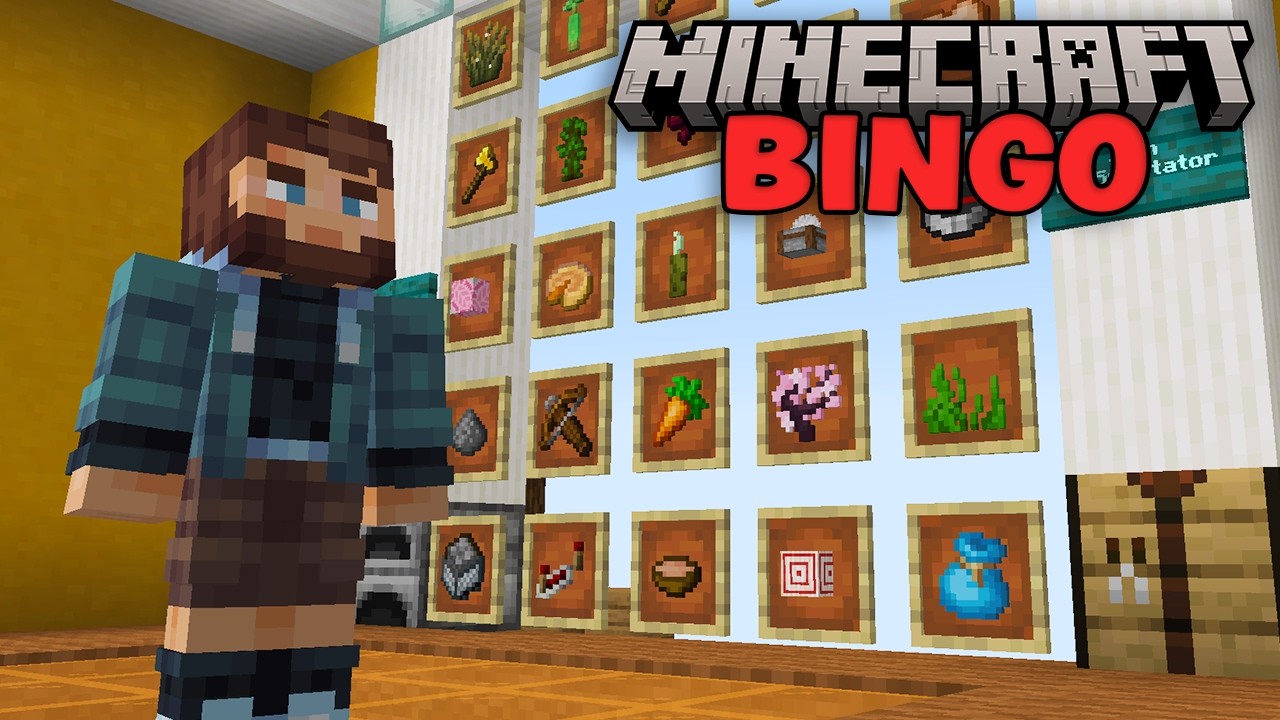 MINECRAFT BINGO WITH FRIENDS [FALSE, SHELBY, DRIFT, CAMBAM & MORE!!!]