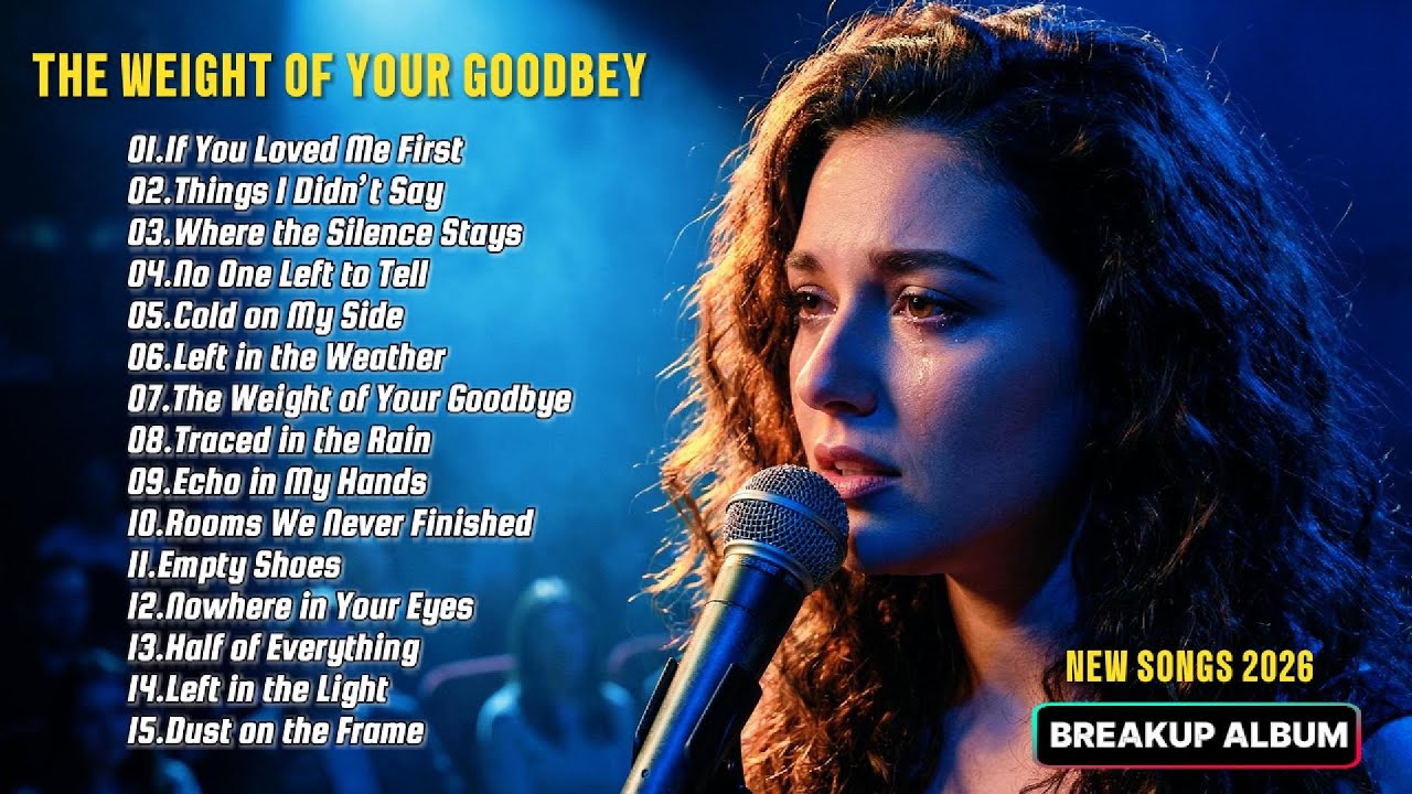 The Weight of Your Goodbye – Full Sad Pop Breakup Album (Emotional Songs)