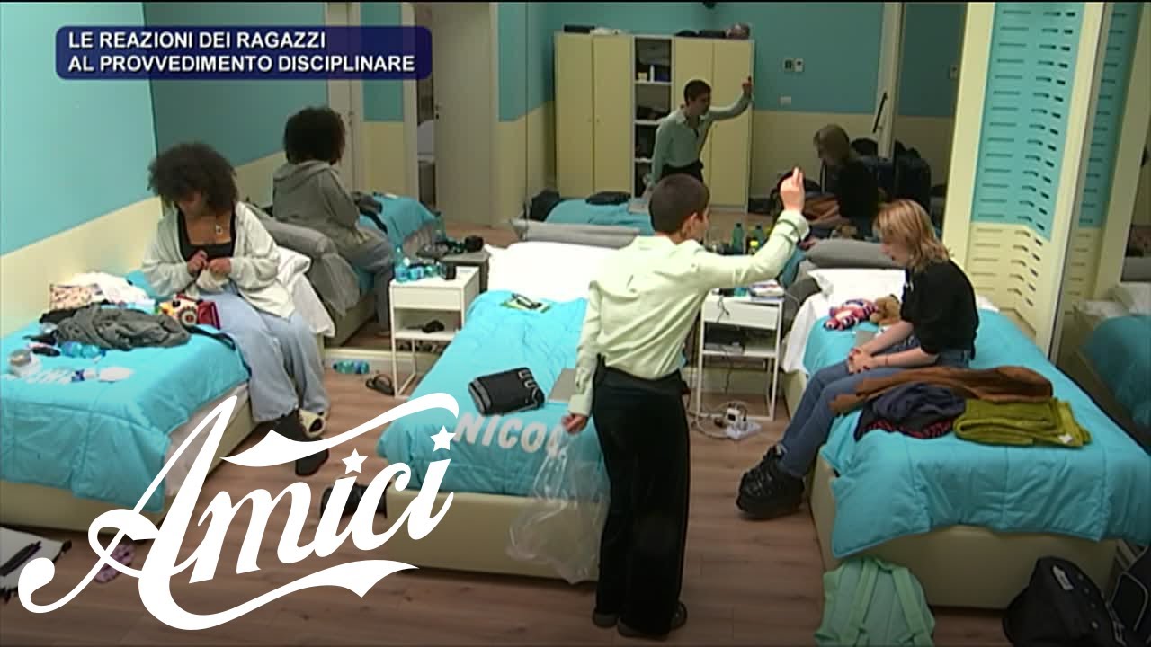 Amici 21 - Le reazioni di Rea e Nicol al provvedimento disciplinare