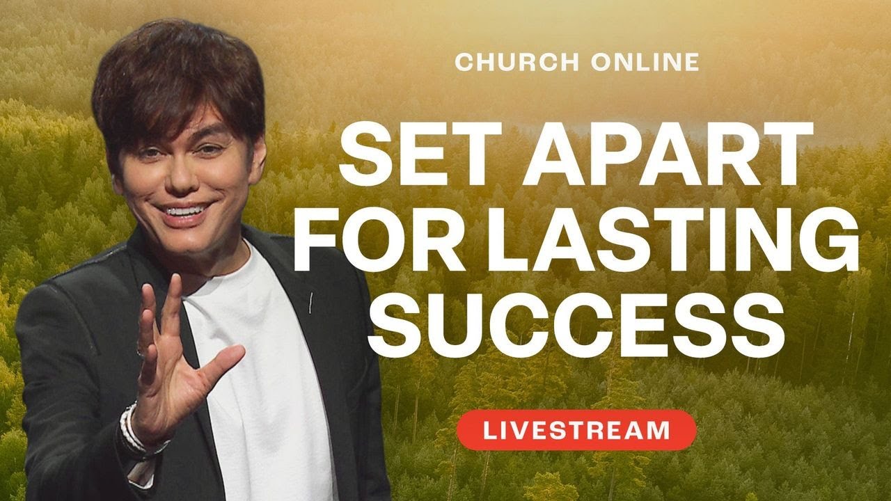 Set Apart for Lasting Success (Full Sermon) | GRC Online | Joseph Prince USA Church