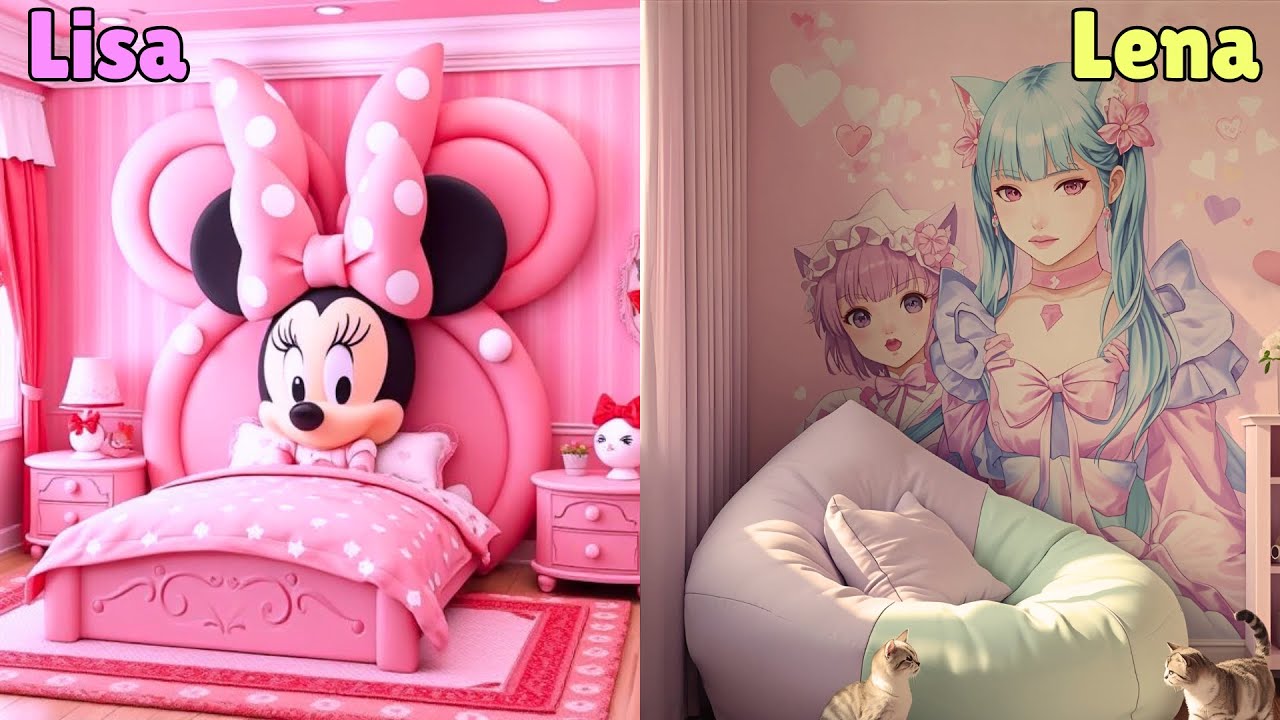Lisa OR Lena 🏠 Choose Your Dream Room! 🌈✨ | Fun Quiz Challenge