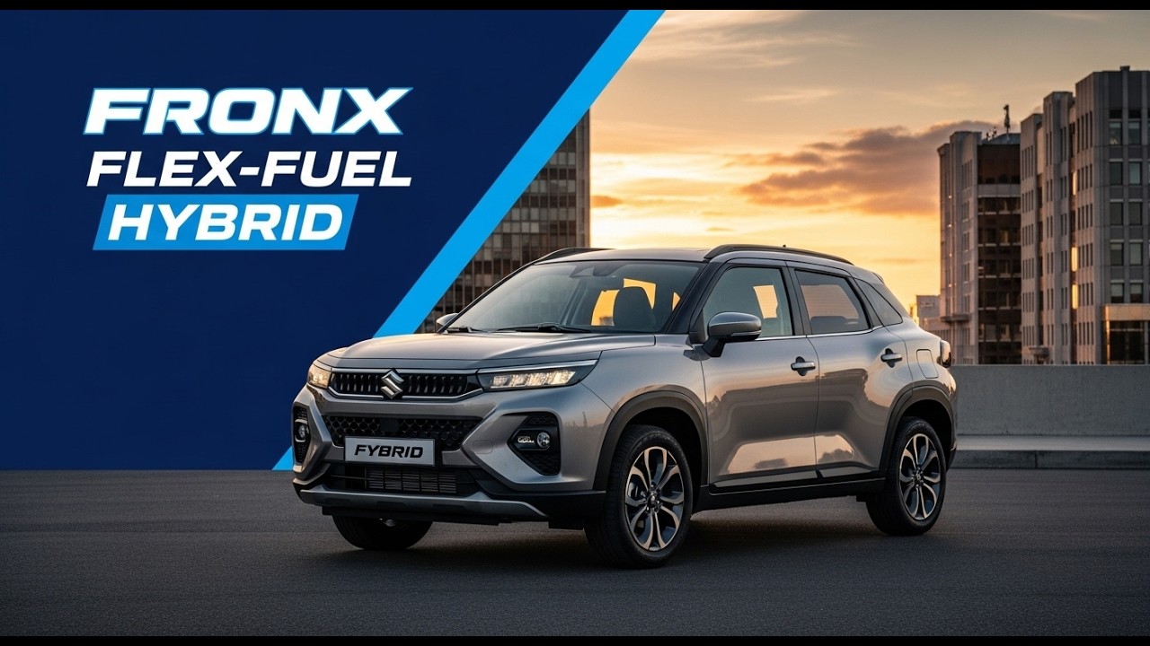 Maruti Fronx Flex Fuel / hybrid variants – New powertrain/launch.