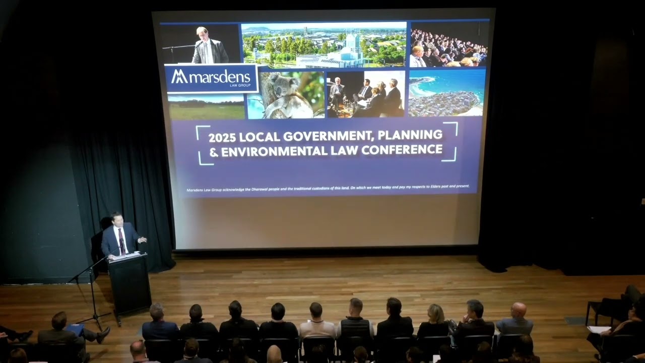 2025 Local Government, Planning & Environmental Law Conference | The Hon. Paul Scully MP