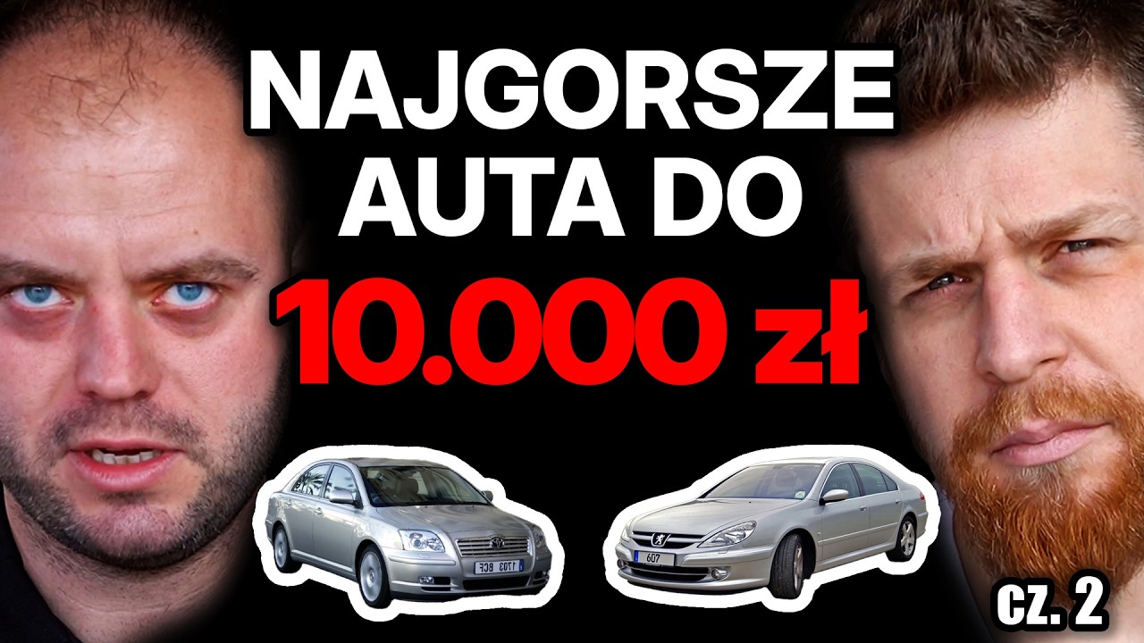 Najgorsze używane auta do 10 tysięcy złotych. NIGDY NIE KUPUJ!!! - Lista złom&oacute;w do 10k - cz. 2 z 2