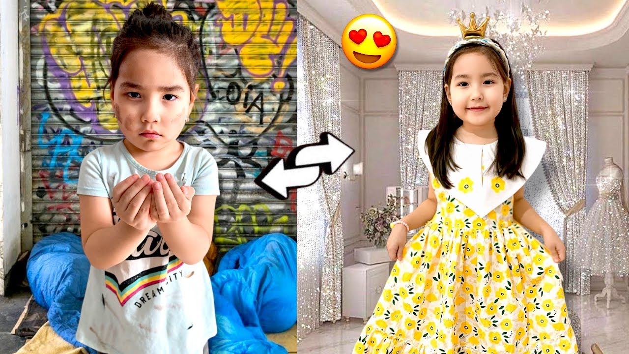 БОМЖ НЯНЯ ПРИНЦЕССАҒА ҚАЛАЙ АЙНАЛДЫ?😍👸🏻👑 / УАУУУ🤩| Мини-Фильм 2часть🎬