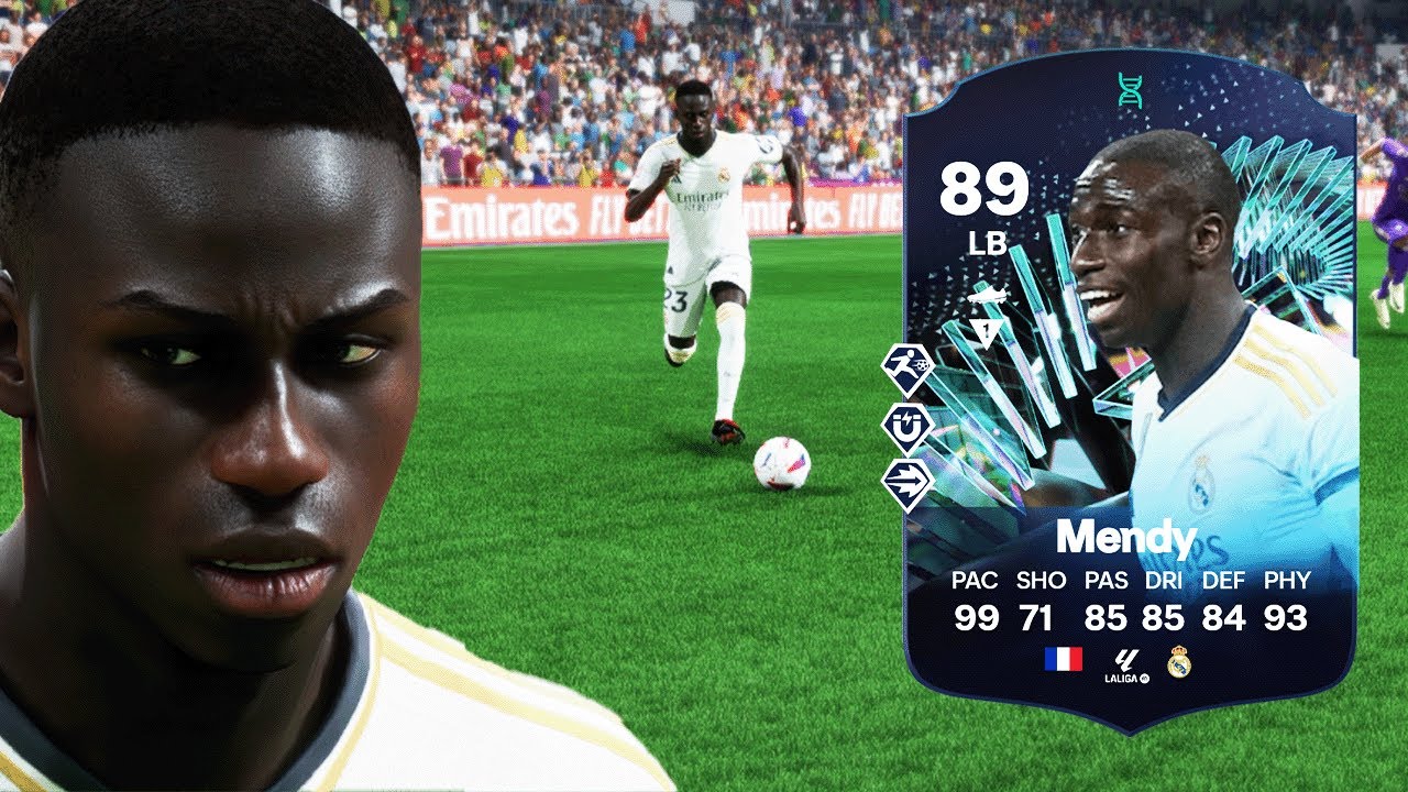 89 LA LIGA TOTS EVOLUTION MENDY IS A BEAST IN EA FC 24!!