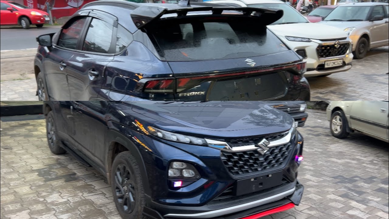 Suzuki Fronx fully loaded and modified #suzuki #fronx #suzukifronx #baleno #fronxmodification 