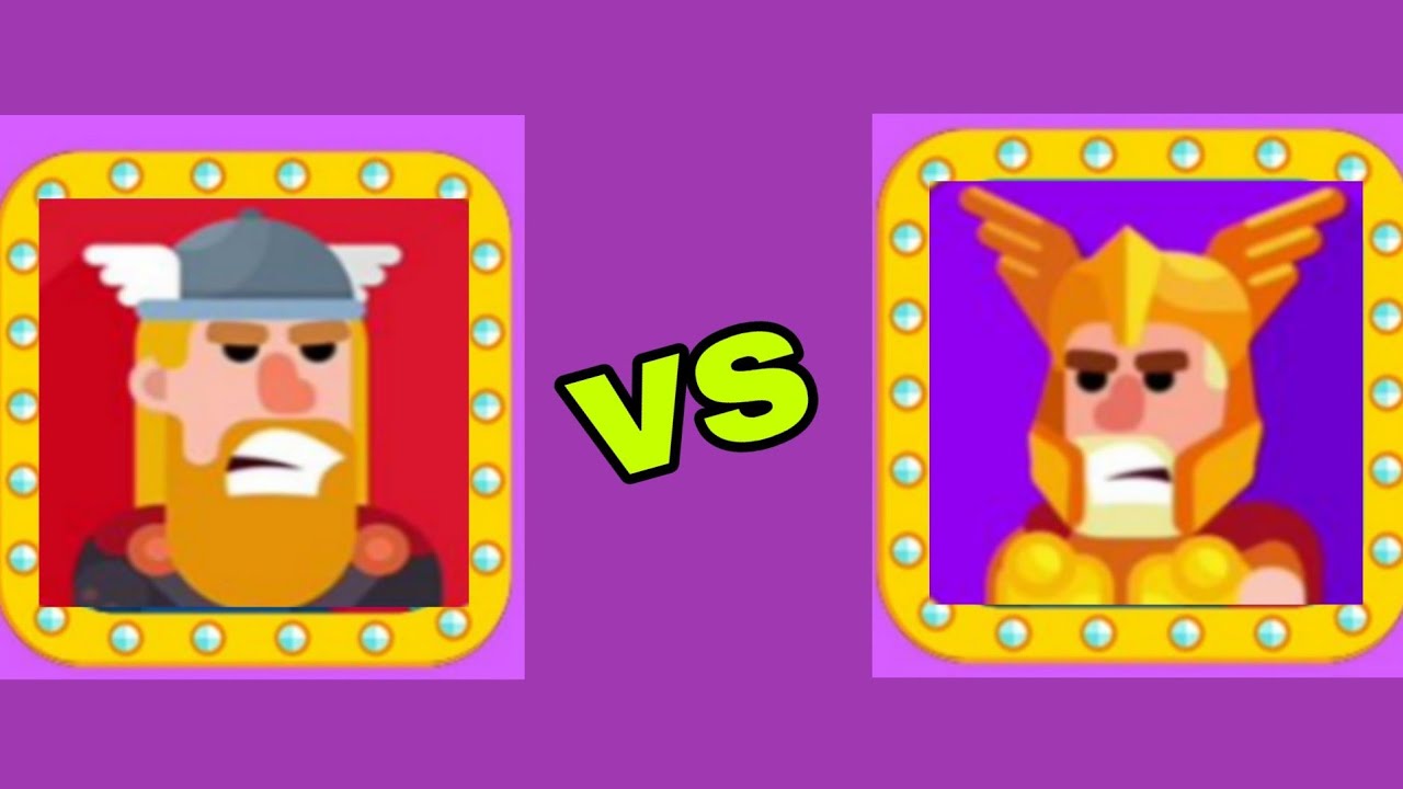 Thor VS Thor the Thondergod - Bowmasters Gameplay