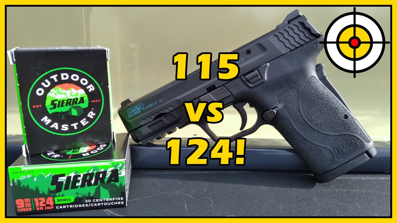 Worst Hollow Point Ever? 9mm Sierra Outdoor Master 115 vs 124 Grain Ballistic Gel Test!