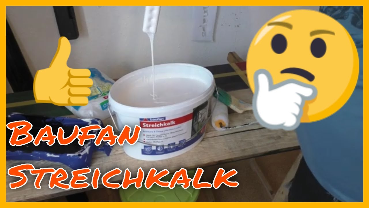 Baufan Streichkalk VS Schimmel Baufan Streichkalk im Test