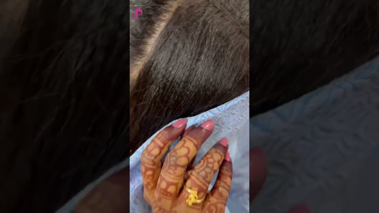 Covering scalp by using dust powder | low density don&rsquo;t worry try this tips | #shorts #videos