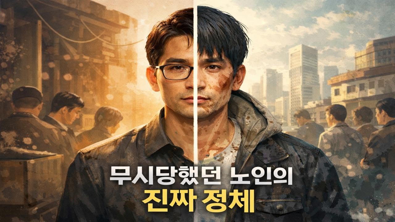 무시 당했던 노인의 진짜정체