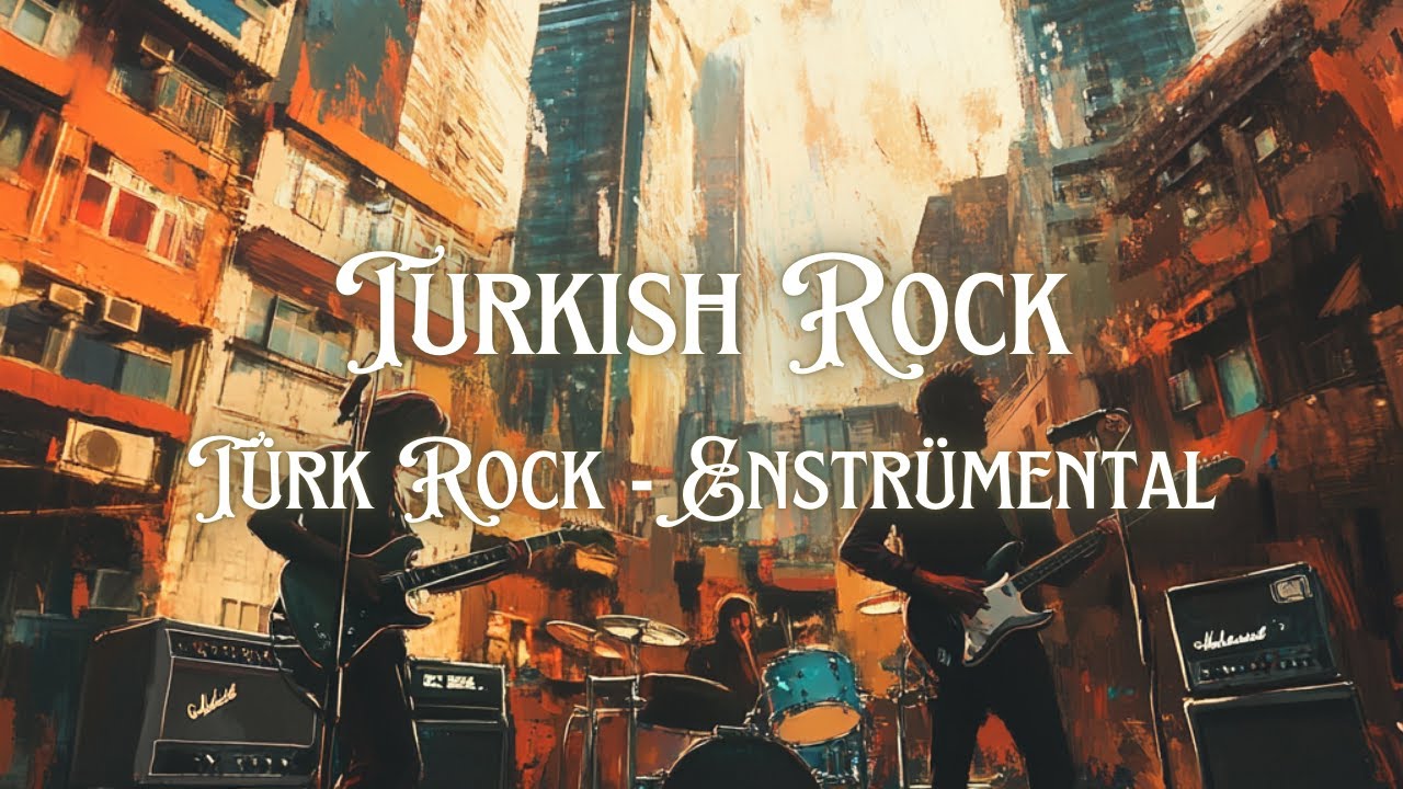 Instrumental Turkish Rock Music  🎸 T&uuml;rkce Rock🎶 Copyright Free Music