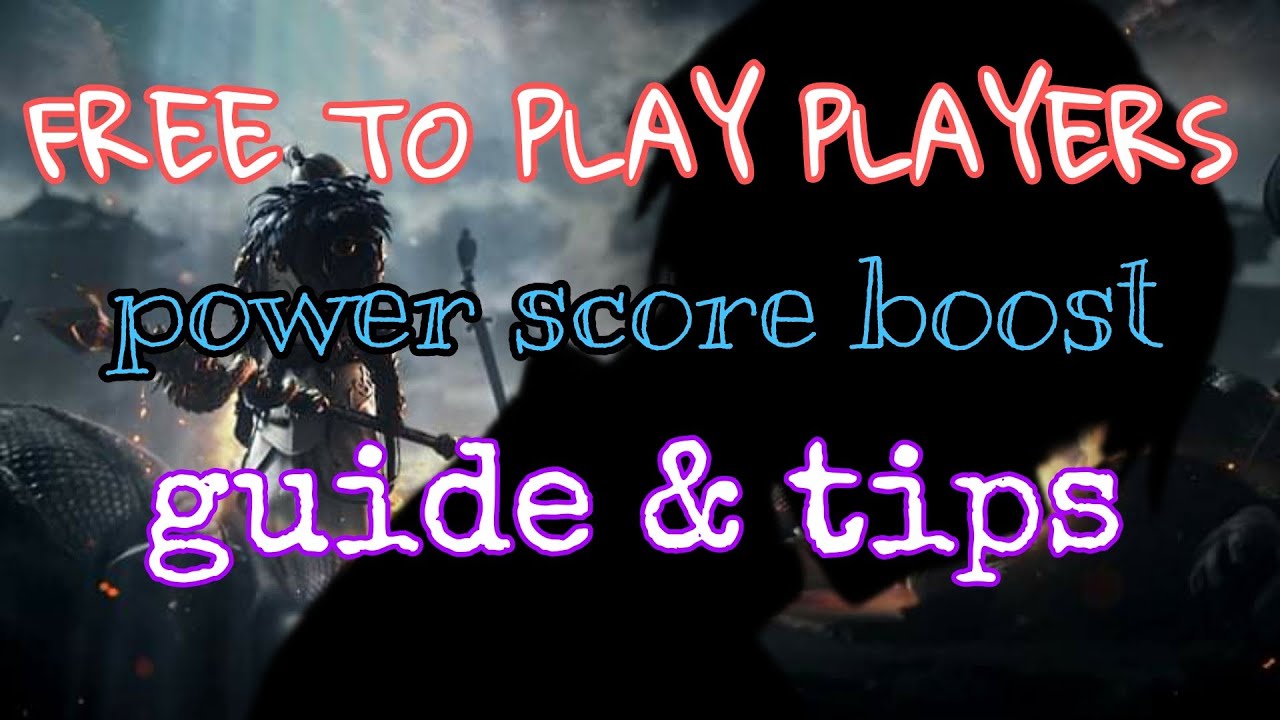 TIPS & GUIDE ON HOW TO BOOST POWER SCORE IN MIR4 EVEN IM A FREE TO PLAY PLAYER