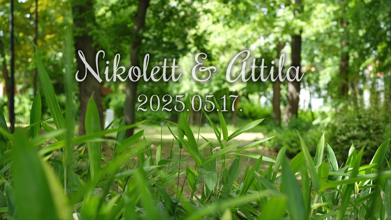 Nikolett & Attila 2025.05.17. wedding highlights