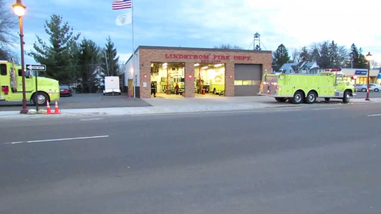 Lindstrom MN Fire Responding, 4/30/13 - *Code 3*