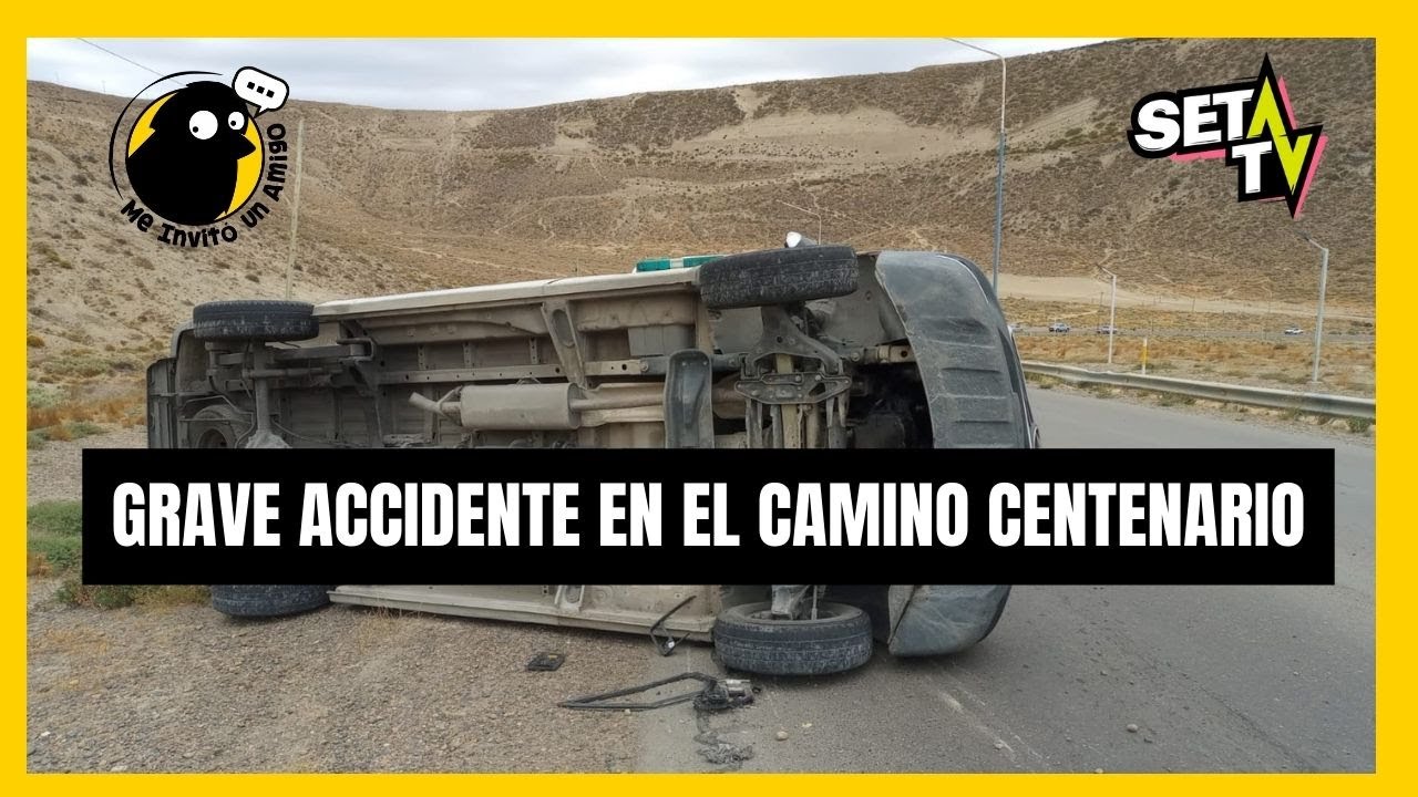 AHORA: GRAVE ACCIDENTE EN EL CAMINO CENTENARIO DE COMODORO