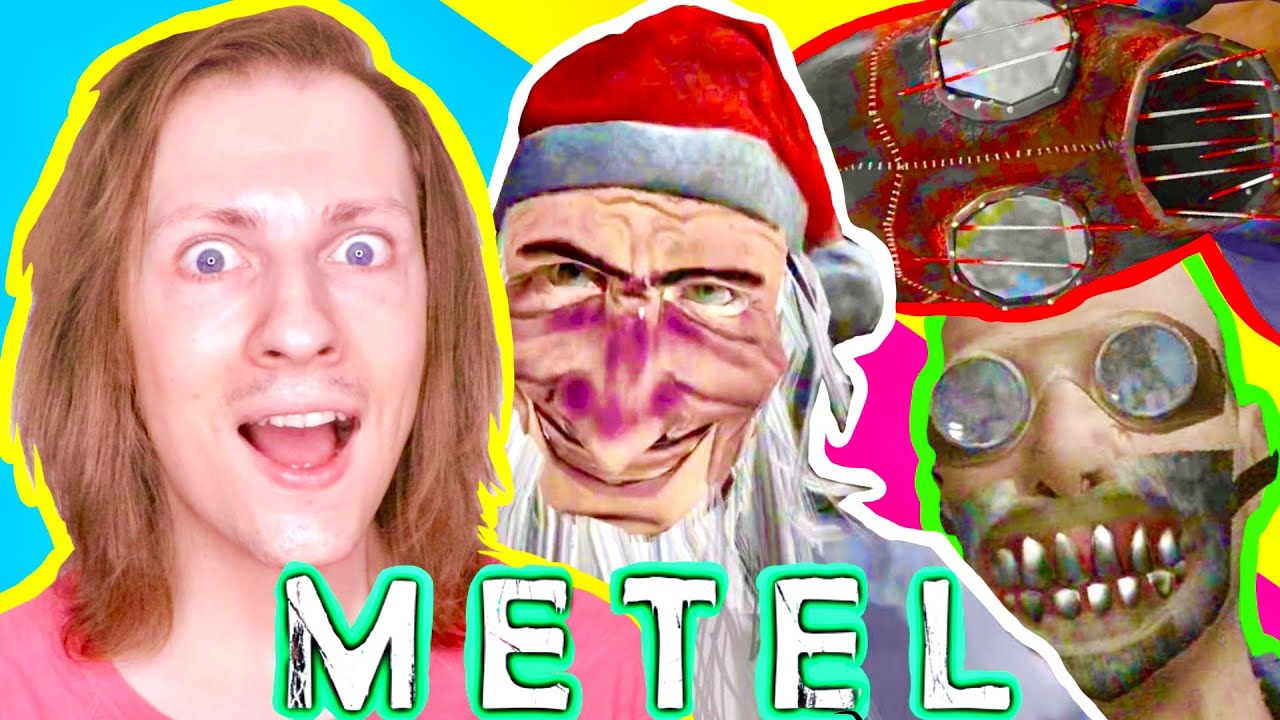 METEL TRILOGIE : Je fais les 3 JEUX et je M’ÉCHAPPE de tous les PSYCHOPATHES ! Délires de Max