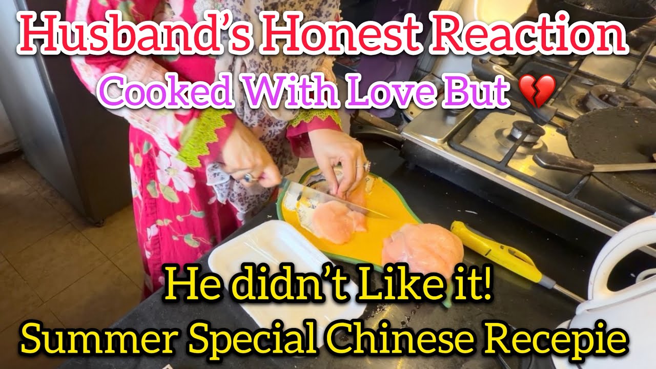 😳Summer Special Chinese Recipe | Kitchen Routine ❤️But My Husband Didn't Like It! 😅Homemaker Wajeeha