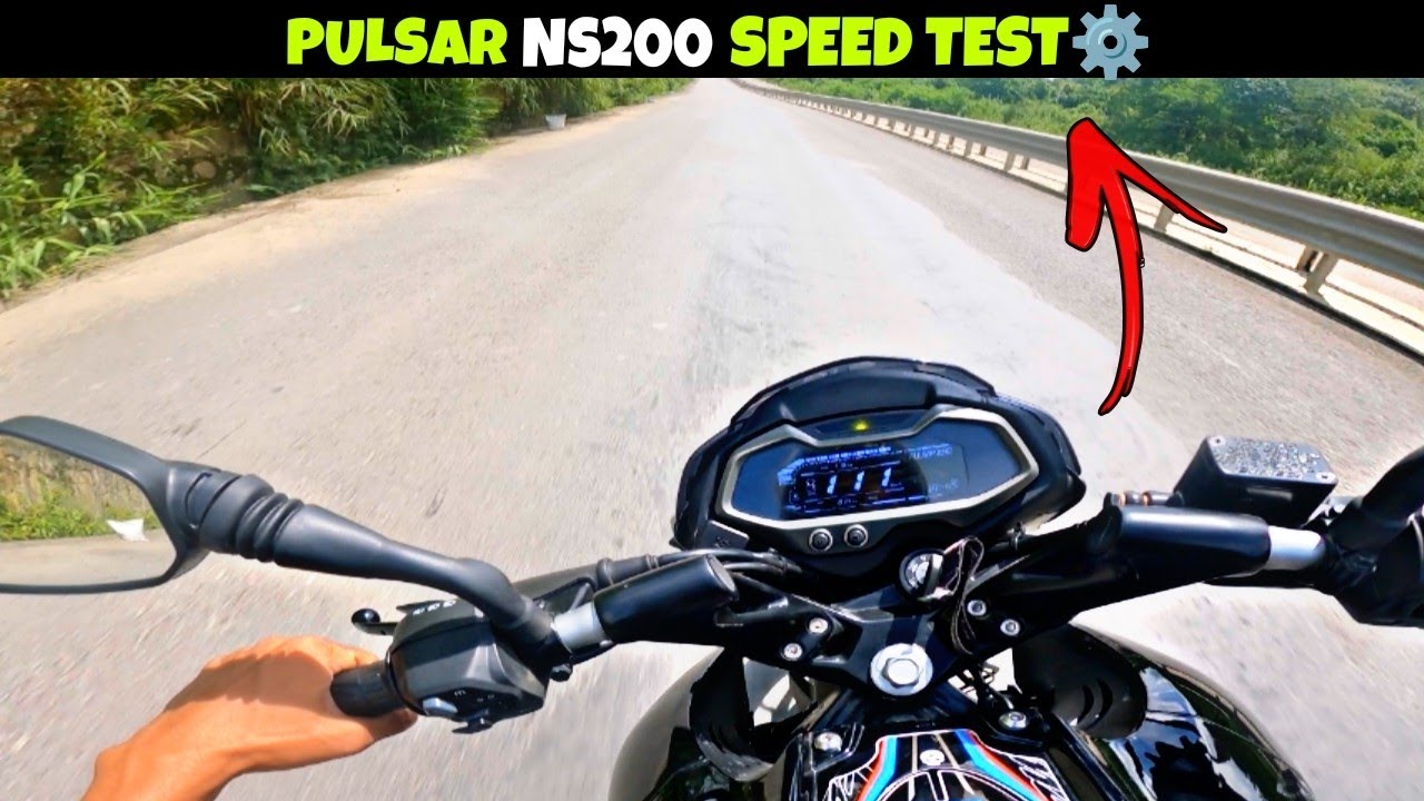 Pulsar NS200 Top Speed Test – See How Fast It Can Go! 