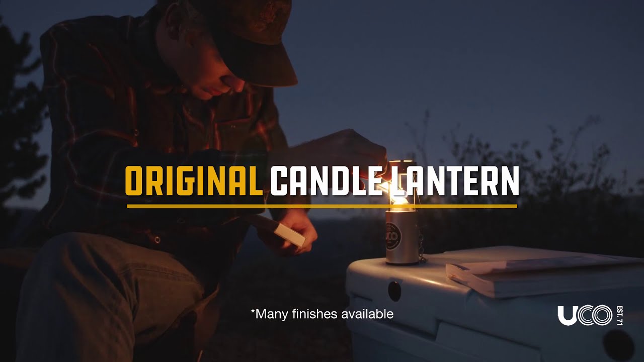 UCO Original Candle Lantern | Gear for Camping & Outdoor Adventures