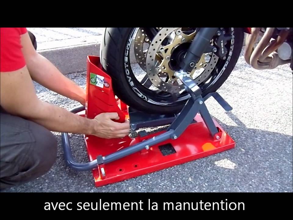 GPR PRO STAND 1 est une innovante béquille POUR MOTO de roue avant