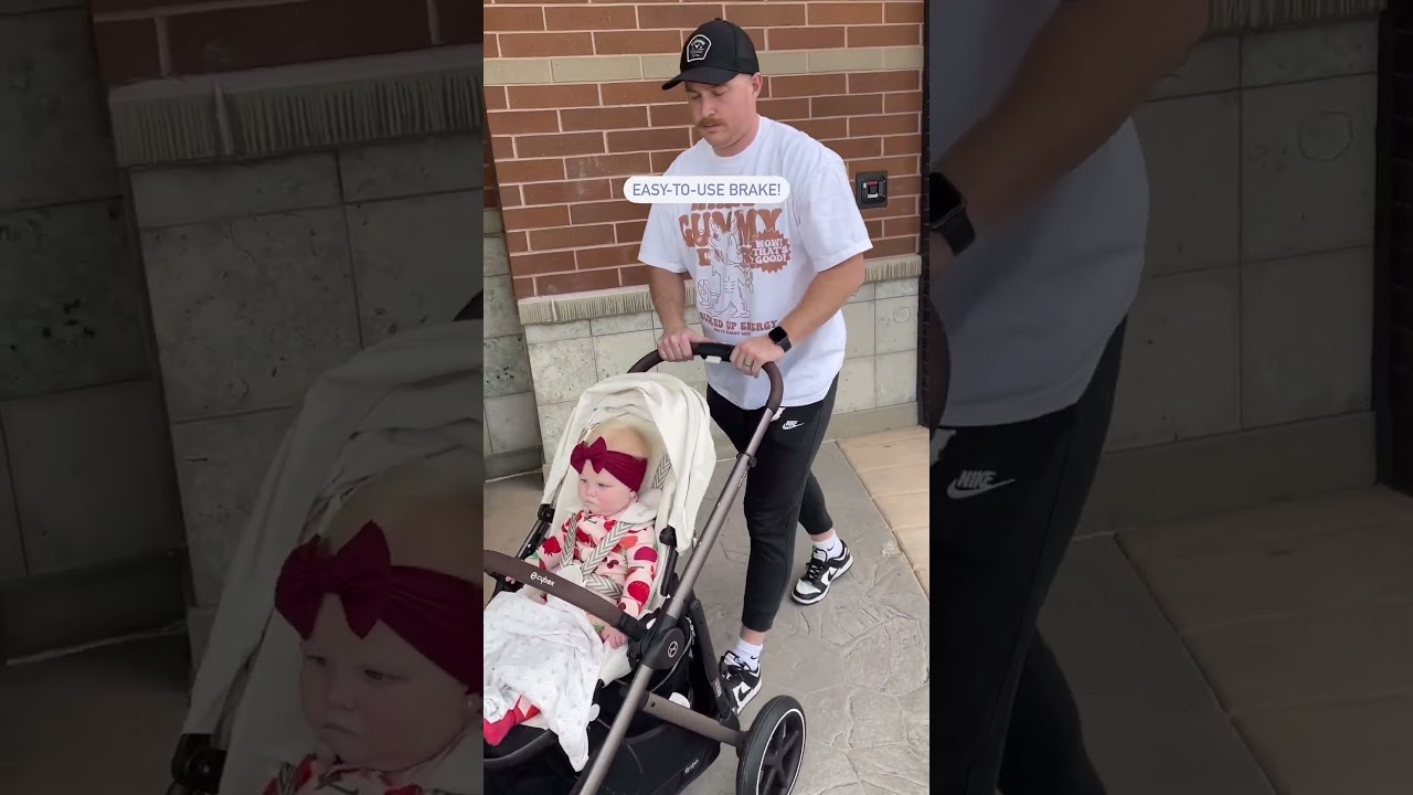 Cool dads love the Cybex Gazelle S Stroller 😎 | The Baby Cubby #babygear #stroller #parenting