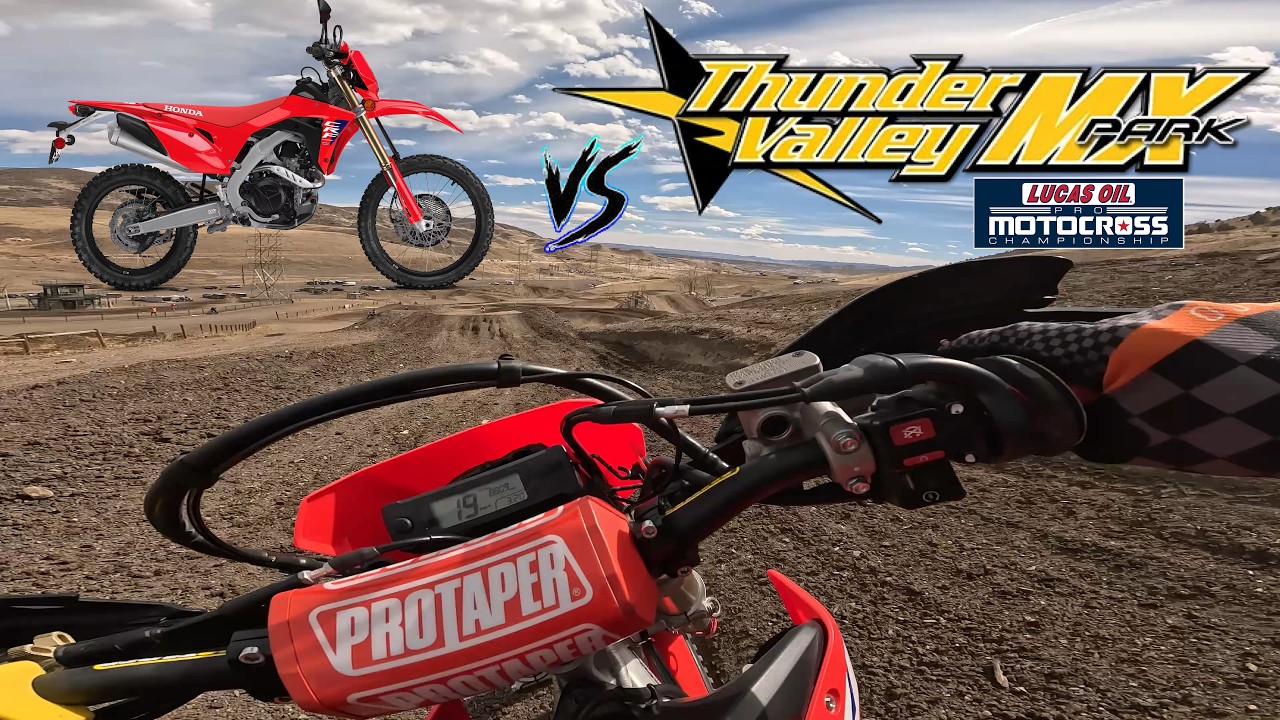 This bike was NOT made for Thunder Valley MX...