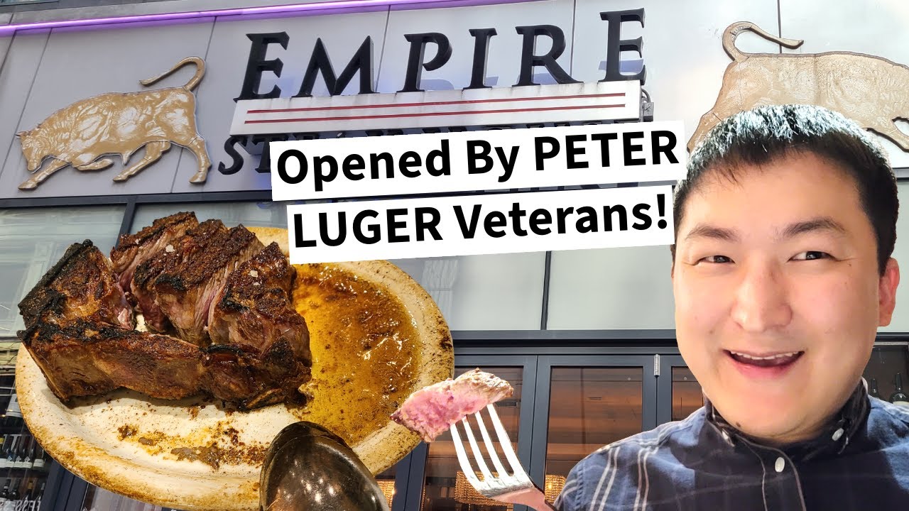 Have I Found NYC's BEST STEAKHOUSE? EMPIRE Steak House, By Former PETER LUGER Employees!