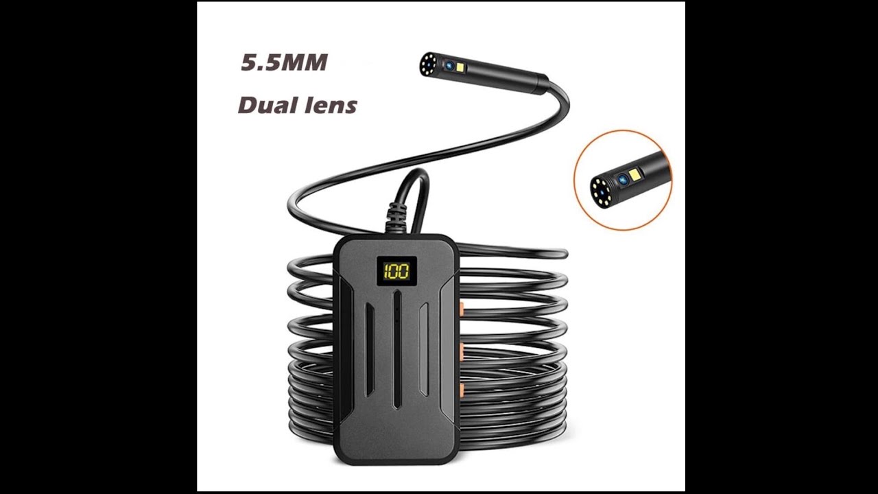 Эндоскоп промышленный ZCF. F300 dual lens wifi