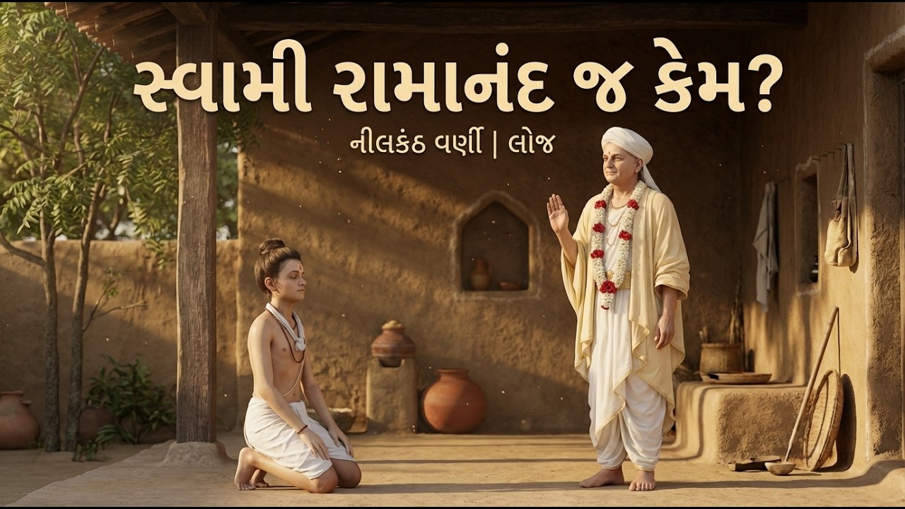 શ્રીજી મહારાજે લોજ જ કેમ પસંદ કર્યું? | નીલકંઠ વર્ણી અને રામાનંદ સ્વામી