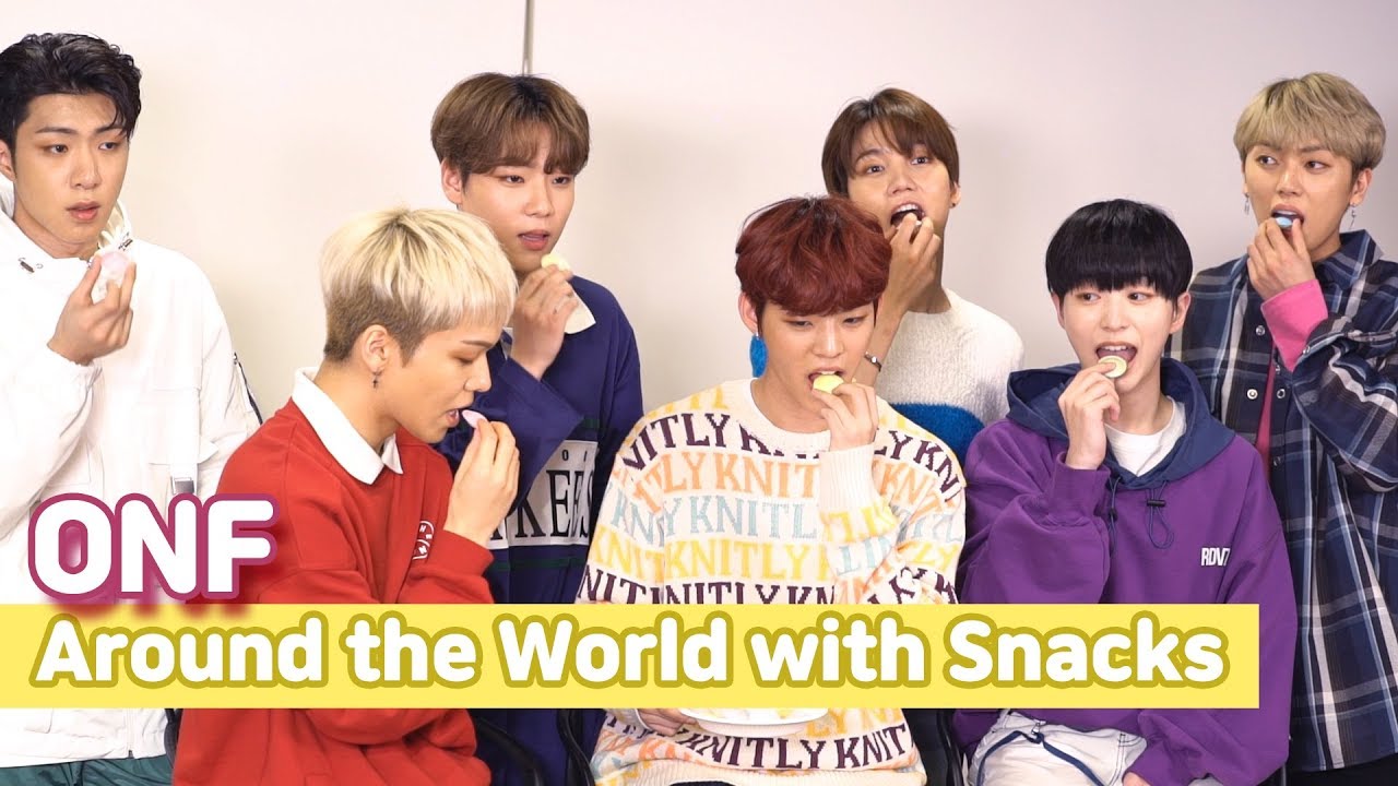 ONF Around the World with Snacks! | Sming Original