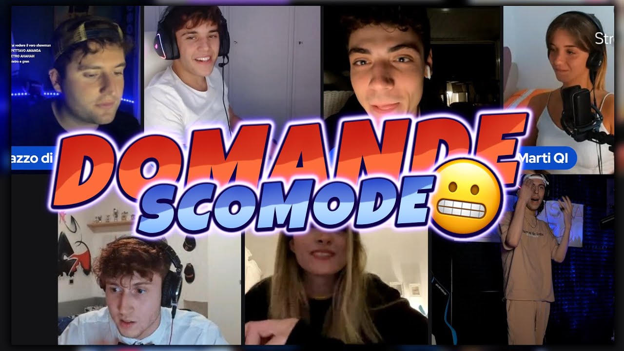 DOMANDE SCOMODE a GrenBaud ! 🔥 w/ ilRosso , Valerio Mazzei, Pietro Storti, Martina , il Don, Amanda