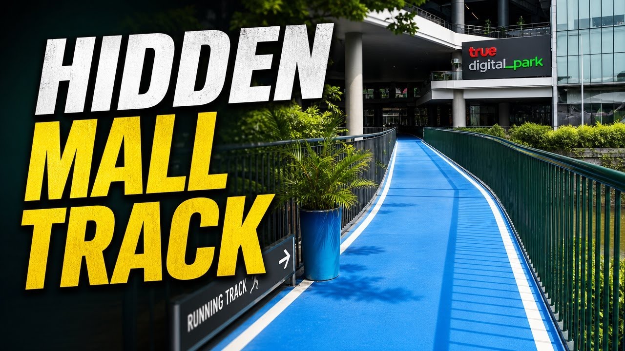 Tour of Running Track @ Bangkok's True Digital Park!