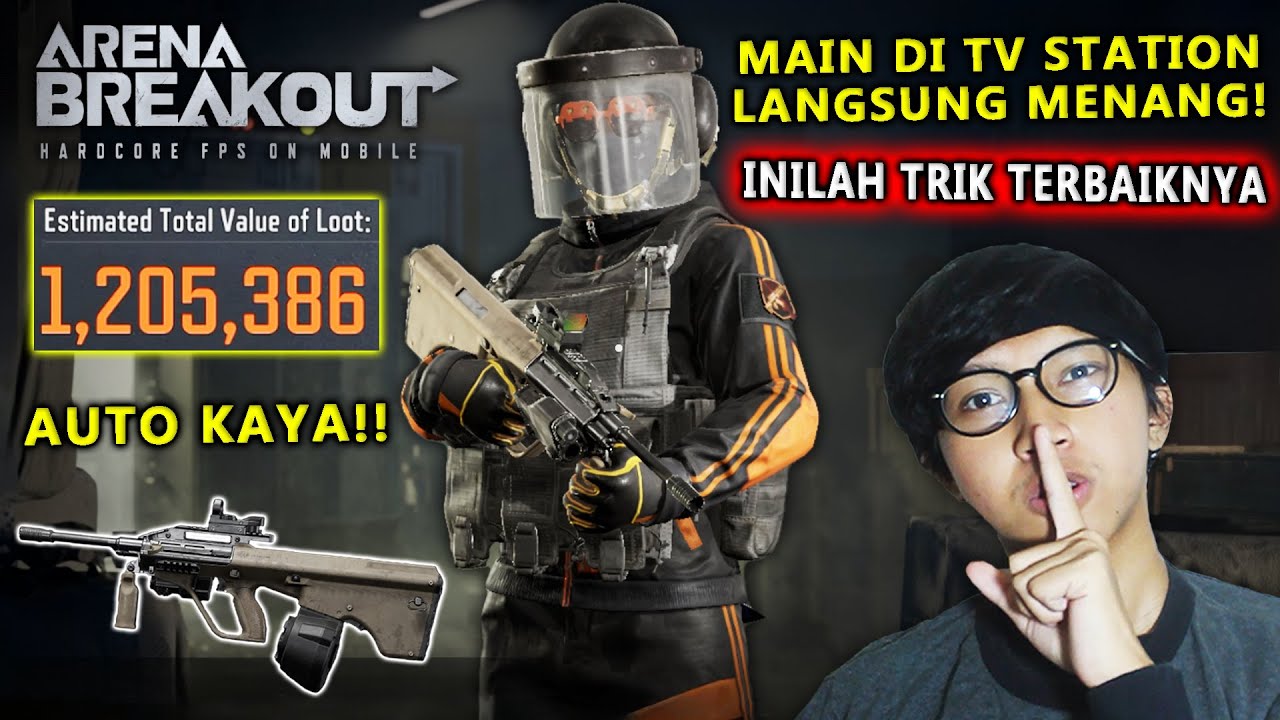 INILAH TRIK CARA TERBAIK UNTUK MENANG DI MAP TV STATION! Bikin Cepat Kaya? - Arena Breakout