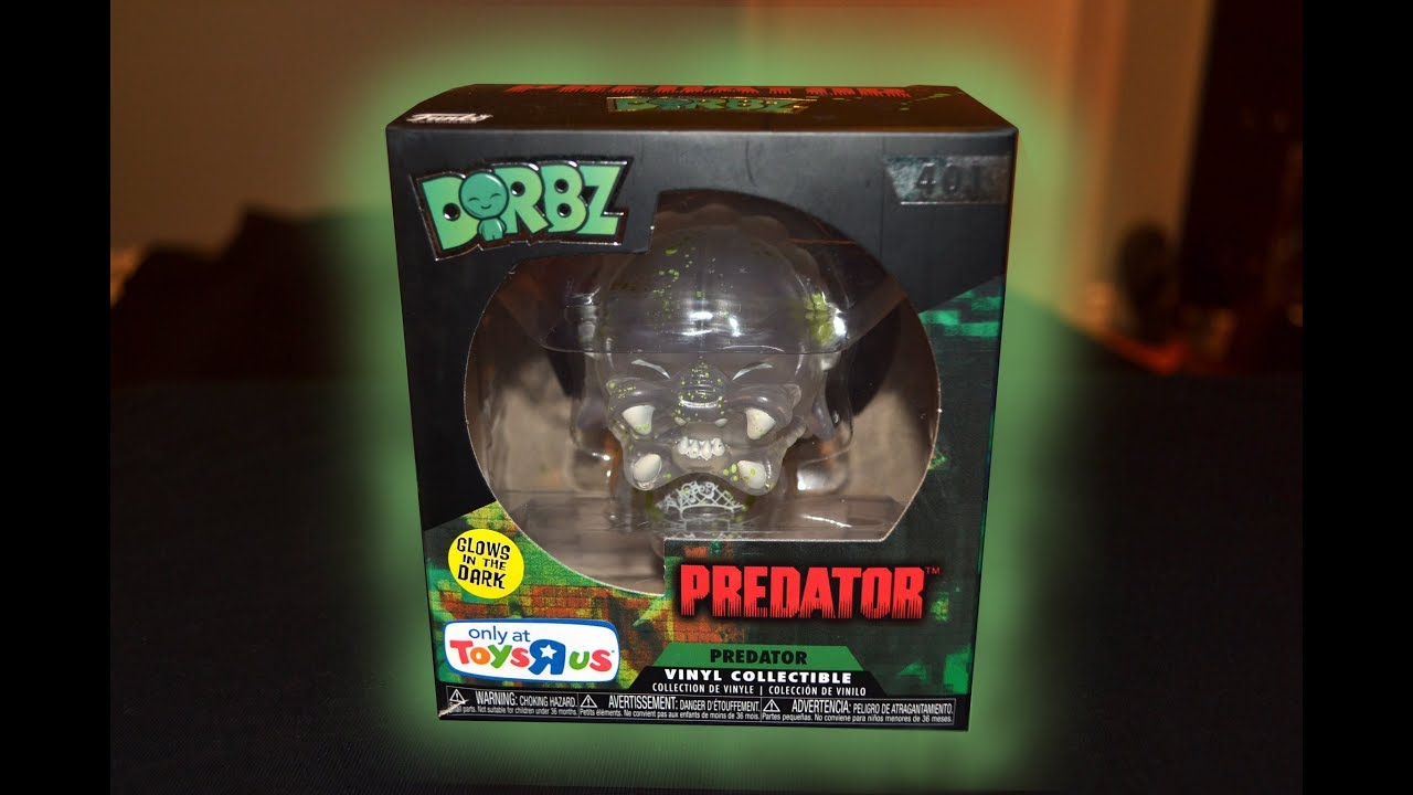 Funko DORBZ PREDATOR Glow in the Dark TOYS R US Exclusive Figure!
